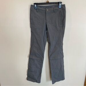 Rei Co Op Convertible Hiking Pants Gray Womens Size 2